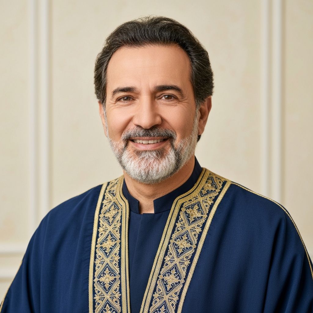 AI-generated prophetic minister portrait