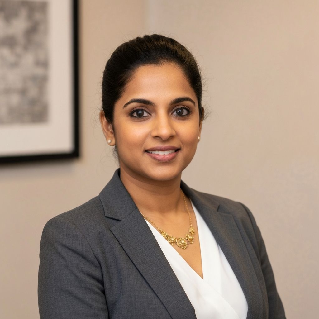 AI-generated prophetess portrait